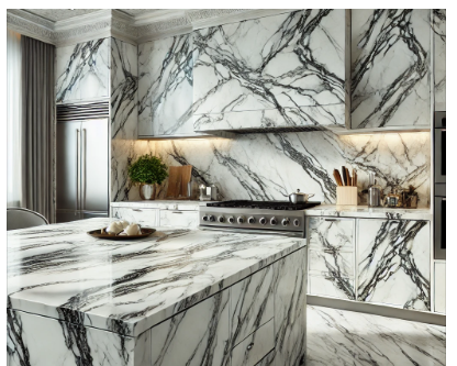Marble Countertops and Backsplashes